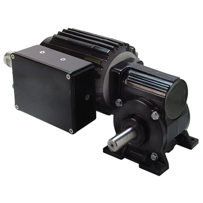 Bodine Electric, 3782, 125 Rpm, 73.0000 lb-in, 1/4 hp, 24 dc, 34B/FV-5N Series INTEGRAmotor BLDC Right Angle Gearmotor